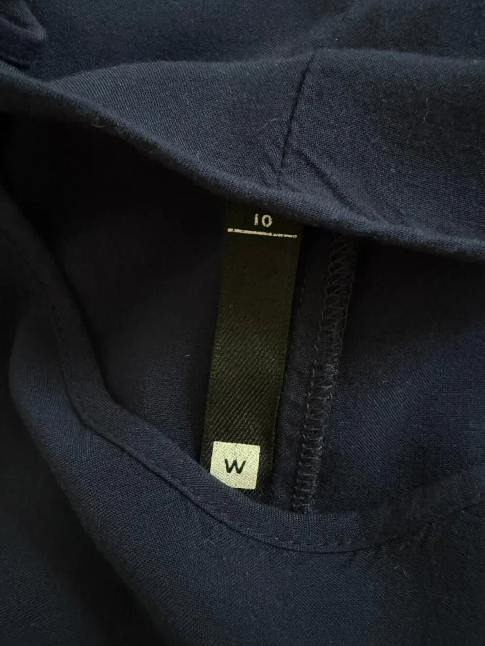 Woolworths Navy Dolman Sleeve Shift Dress — Size 10